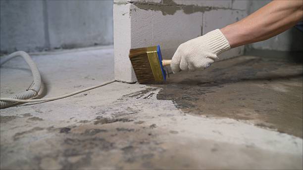 Crawl space vapor barrier installation in Oakwood, PA